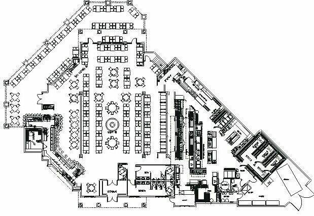 Example Drawing of a Seating Floorplan